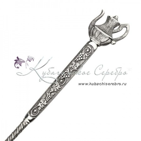 Серебряная ложка для турки «Кофейник»