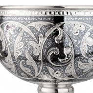 Конфетница с чернением (Новинка), арт №4059/1