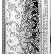 Фляга из серебра на 550 мл, арт №1914