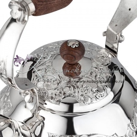 Чайник со свистком без черни на 2100 мл 