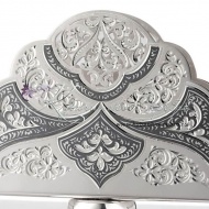 Салфетница с чернением , арт №4049