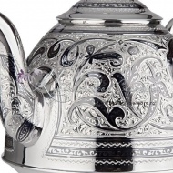 Чайник из серебра серия
