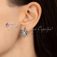 Серьги серебряные, коллекция